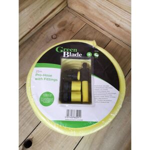 Samuel Alexander - 25m Kink Resistant Professional Garden Hose Pipe / Hosepipe in Yellow with Fittings Samuel Alexander - 25m Kink Resistant Professional Garden Hose Pipe / Hosepipe in Yellow with Fittings