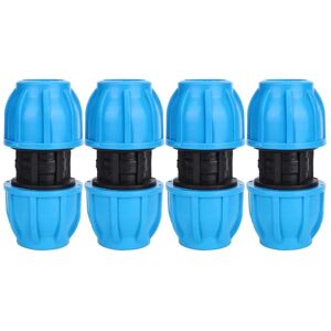 BEIJIYI 25mm to 25mm PE Plastic Water Pipe Straight Connector Pieces, PVC PE PPR Pipe Connection Fitting BEIJIYI 25mm to 25mm PE Plastic Water Pipe Straight Connector Pieces, PVC PE PPR Pipe Connection Fitting