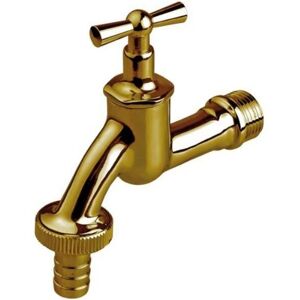 Invena Brass Garden Tap Valve - Chrome, 1/2'' / 3/4'' - Outside Brass Water Tap Invena Brass Garden Tap Valve - Chrome, 1/2'' / 3/4'' - Outside Brass Water Tap