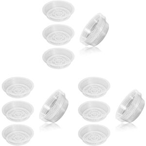 Tlily - 30 Pieces 8 Inch Clear Plastic Plant Saucer Drip Trays for Indoor and Outdoor Plants Succulent Flower Planter Pot Tlily - 30 Pieces 8 Inch Clear Plastic Plant Saucer Drip Trays for Indoor and Outdoor Plants Succulent Flower Planter Pot