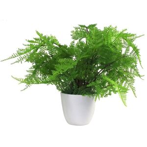 Leaf - 30cm Artificial Potted Lady Fern (Athyrium Filix-Femina) Leaf - 30cm Artificial Potted Lady Fern (Athyrium Filix-Femina)