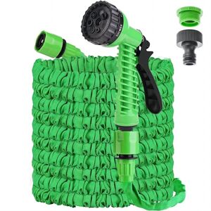 Tinor - 30M/100FT Expandable Garden Hose, Flexible Water Hose with 7 Spray Modes, Leak-proof, Suitable for Garden, Car Wash (Green) Tinor - 30M/100FT Expandable Garden Hose, Flexible Water Hose with 7 Spray Modes, Leak-proof, Suitable for Garden, Car Wash (Green)