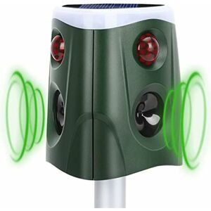 Odipie - 360° Animal Repellent IP55 Waterproof Sun Powered Waterproof Motion Detection Infrared Sensing Repels Cats, Rabbits, Squirrels and Pigeons Odipie - 360° Animal Repellent IP55 Waterproof Sun Powered Waterproof Motion Detection Infrared Sensing Repels Cats, Rabbits, Squirrels and Pigeons