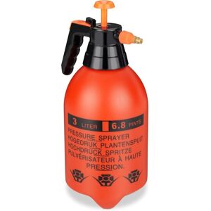 Sjqka - 3L Universal Watering Can, Adjustable Nozzle, for Watering and Weeding, Garden Sprayer, Orange and Black Sjqka - 3L Universal Watering Can, Adjustable Nozzle, for Watering and Weeding, Garden Sprayer, Orange and Black