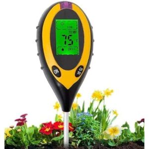 TORMATOR 4-in-1 soil tester for pH, light, moisture and temperature, soil tester for plants, garden, farm, indoor, outdoor use (batteries not included) TORMATOR 4-in-1 soil tester for pH, light, moisture and temperature, soil tester for plants, garden, farm, indoor, outdoor use (batteries not included)