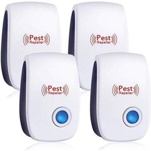 Ymyny - 4-Pack Ultrasonic Mouse and Rat Repellent, Ultrasonic Rodent Repellent, Insect and Electronic Indoor Repellent for Mice, Mosquitoes, Ymyny - 4-Pack Ultrasonic Mouse and Rat Repellent, Ultrasonic Rodent Repellent, Insect and Electronic Indoor Repellent for Mice, Mosquitoes,