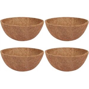TLILY 4 Pcs Coconut Hanging Basket Liners 10 Inch, Sturdy Round for PlantersPerfect Replacement , 100% Natural TLILY 4 Pcs Coconut Hanging Basket Liners 10 Inch, Sturdy Round for PlantersPerfect Replacement , 100% Natural