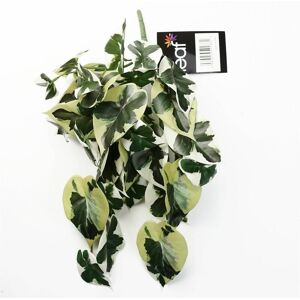 Leaf - 40cm Artificial Trailing Variegated Marble Pothos Plant Leaf - 40cm Artificial Trailing Variegated Marble Pothos Plant