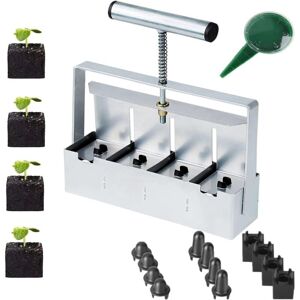 TEHTUY 4x2 inch Hand-Made Soil Block for Seed Starting, Garden Soil, Potting Soil for Outdoor Plants TEHTUY 4x2 inch Hand-Made Soil Block for Seed Starting, Garden Soil, Potting Soil for Outdoor Plants
