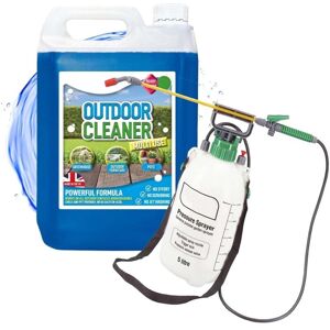 STORM TRADING GROUP 1 x 5 Litre Pressure Sprayer & Multi Purpose Ready To Use Outdoor Cleaner STORM TRADING GROUP 1 x 5 Litre Pressure Sprayer & Multi Purpose Ready To Use Outdoor Cleaner