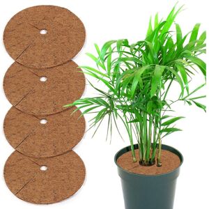 MEMKEY 5 pieces of potted plant protection, weed protection made of coconut fiber, 20 cm MEMKEY 5 pieces of potted plant protection, weed protection made of coconut fiber, 20 cm