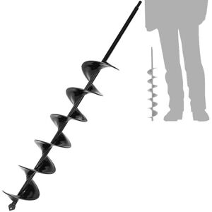 SNQ 50 mm x 450 mm Soil Auger for Planting – Easy Planter Garden Auger – Soil Auger for Flower Bulbs and Bedding Plants SNQ 50 mm x 450 mm Soil Auger for Planting – Easy Planter Garden Auger – Soil Auger for Flower Bulbs and Bedding Plants