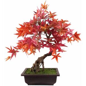 Leaf 50cm Artificial Red Maple Bonsai Tree Leaf 50cm Artificial Red Maple Bonsai Tree