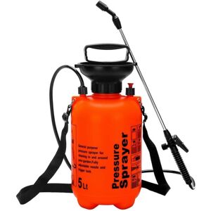 BEXTCOK 5L High-Pressure Pump Sprayer – Garden Herbicide Sprayer with Adjustable Strap, Ideal for Pesticides, Fungicides & Cleaning – Orange BEXTCOK 5L High-Pressure Pump Sprayer – Garden Herbicide Sprayer with Adjustable Strap, Ideal for Pesticides, Fungicides & Cleaning – Orange