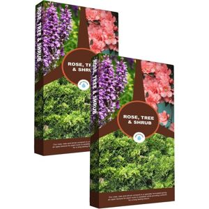 STORM TRADING GROUP 2 x 60L Rose Tree & Shrub Compost Gardening Soil For Small & Large Plants STORM TRADING GROUP 2 x 60L Rose Tree & Shrub Compost Gardening Soil For Small & Large Plants