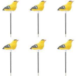 TLILY 6X Soil Moisture Meter Watering Alarm Bird Plant Water Tester Hygrometer Sensor Gardening Tool Kit (Yellow) TLILY 6X Soil Moisture Meter Watering Alarm Bird Plant Water Tester Hygrometer Sensor Gardening Tool Kit (Yellow)