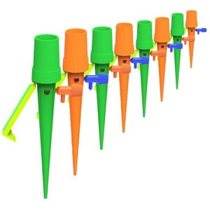 SHINING HOUSE AlwaysH Automatic Drip Irrigation Kit of 12pcs Adjustable Automatic Watering Drippers for Garden Home Indoor Outdoor Vacation SHINING HOUSE AlwaysH Automatic Drip Irrigation Kit of 12pcs Adjustable Automatic Watering Drippers for Garden Home Indoor Outdoor Vacation