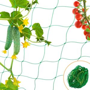 Alwaysh - Climbing Plant Netting, Trellis Netting, for Harvesting Cucumbers, Vegetables, Vines, Climbing Plants (1.8m x 2.7m) Alwaysh - Climbing Plant Netting, Trellis Netting, for Harvesting Cucumbers, Vegetables, Vines, Climbing Plants (1.8m x 2.7m)