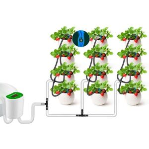 Ymyny - Automatic Watering System for Potted Plants, Indoor Plant Watering System, Self Watering System, Programmable Timer with Drip Irrigation Kit Ymyny - Automatic Watering System for Potted Plants, Indoor Plant Watering System, Self Watering System, Programmable Timer with Drip Irrigation Kit