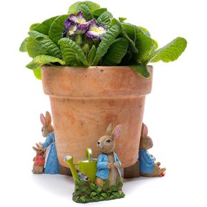 Beatrix Potter Plant Pot Feet Full Colour Set of 3 Beatrix Potter Plant Pot Feet Full Colour Set of 3
