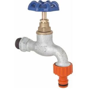 Invena - Cast Iron Garden Hose Tap 3/4 bsp Inlet Faucet Valve fits Hozelock / Gardena Invena - Cast Iron Garden Hose Tap 3/4 bsp Inlet Faucet Valve fits Hozelock / Gardena