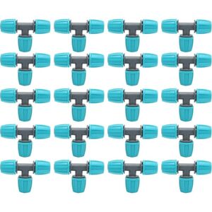 Ccykxa - 20pcs Barbed Tee Fittings, 16mm Barbed Hose Connectors Drip Irrigation Fittings Tube Tee Connectors 3 Way Adapter Water Pipe Joints Ccykxa - 20pcs Barbed Tee Fittings, 16mm Barbed Hose Connectors Drip Irrigation Fittings Tube Tee Connectors 3 Way Adapter Water Pipe Joints