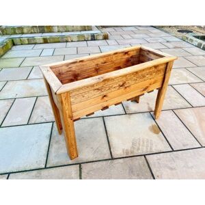 Charles Taylor Trading - Charles Taylor Wooden Extra Large Wiltshire Planter Raised Flower Bed Trough Pot Charles Taylor Trading - Charles Taylor Wooden Extra Large Wiltshire Planter Raised Flower Bed Trough Pot