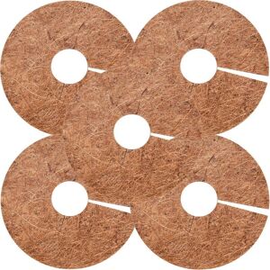 ODIPIE Coconut Mat Plants, 8 Pack, Coconut Mat Plant Protection Disc, Winter Protection for Home, Hotel, Garden (30 cm) ODIPIE Coconut Mat Plants, 8 Pack, Coconut Mat Plant Protection Disc, Winter Protection for Home, Hotel, Garden (30 cm)