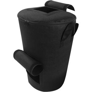 LINGHHANG Composter,Garden Compost Bags,Black,57L LINGHHANG Composter,Garden Compost Bags,Black,57L