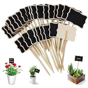 8x5x12cm Garden Label 30 Pieces T-Type Waterproof Wooden Plant Tags Slate Plant Labels for Garden Seeds Trees Herbs Flowers - Csparkv 8x5x12cm Garden Label 30 Pieces T-Type Waterproof Wooden Plant Tags Slate Plant Labels for Garden Seeds Trees Herbs Flowers - Csparkv