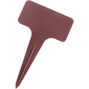 CSPARKV (Brown)50 Pcs Plastic Plant Labels 10 x 6cm 12 Colors Garden Tags Colorful Plastic Labels Writable CSPARKV (Brown)50 Pcs Plastic Plant Labels 10 x 6cm 12 Colors Garden Tags Colorful Plastic Labels Writable