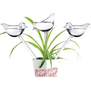 SIENTICE Set of 3 automatic bird-shaped watering bulbs for plants - Suitable for indoor and outdoor use SIENTICE Set of 3 automatic bird-shaped watering bulbs for plants - Suitable for indoor and outdoor use