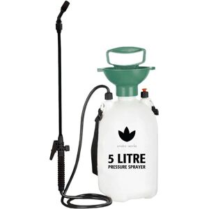 One Chem - Enviro-Works Garden Sprayer 5 Litre Pressure Sprayer With Fully Adjustable Wand Nozzle From Spray to Mist One Chem - Enviro-Works Garden Sprayer 5 Litre Pressure Sprayer With Fully Adjustable Wand Nozzle From Spray to Mist