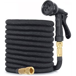Tonchean - Expandable Garden Hose 8 Functions, Flexible and Lightweight Hose, for Irrigation, Garden Cleaning, Car Washing, Watering, Pet Bathing, Tonchean - Expandable Garden Hose 8 Functions, Flexible and Lightweight Hose, for Irrigation, Garden Cleaning, Car Washing, Watering, Pet Bathing,