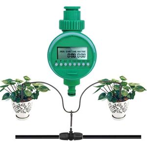 Ymyny - fliti Irrigation Timer, Automatic Garden Watering System, Waterproof lcd Display Irrigation Controller for Plants, Lawn, Garden, Vegetable Ymyny - fliti Irrigation Timer, Automatic Garden Watering System, Waterproof lcd Display Irrigation Controller for Plants, Lawn, Garden, Vegetable