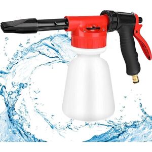 Mumu - Foam Gun, 1L Foam Sprayer, Adjustable Soap Dispenser Spray Gun, Connect to Universal Garden Hose, for Irrigation Pipe, Car Wash Mumu - Foam Gun, 1L Foam Sprayer, Adjustable Soap Dispenser Spray Gun, Connect to Universal Garden Hose, for Irrigation Pipe, Car Wash