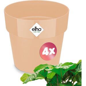 Gardebruk - Multipack Round Flower Pots Sustainable Recycled Plastic Planter Box Plant Pot Frostproof Suitable for Indoor or Outdoor Use 18x17cm Gardebruk - Multipack Round Flower Pots Sustainable Recycled Plastic Planter Box Plant Pot Frostproof Suitable for Indoor or Outdoor Use 18x17cm