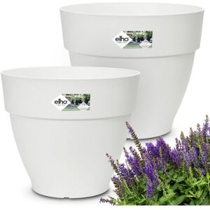 Gardebruk White Flowerpot Set 20x17cm 3.2L Gardebruk White Flowerpot Set 20x17cm 3.2L