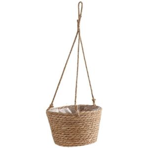TLILY Garden Hanging Planter Macrame Plant Storage Basket Rope Woven Indoor Outdoor Flower Pot Holder-L TLILY Garden Hanging Planter Macrame Plant Storage Basket Rope Woven Indoor Outdoor Flower Pot Holder-L