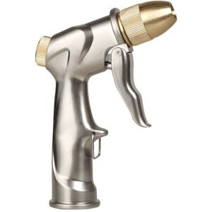 Orchidée - Garden Hose Sprayer, 100% Metal High Pressure Handheld Water Nozzle with 4 Spray Modes Orchidée - Garden Hose Sprayer, 100% Metal High Pressure Handheld Water Nozzle with 4 Spray Modes