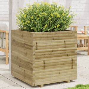 vidaXL Pine Wood Garden Planter 70x70x72.5 cm - Garden Planter vidaXL Pine Wood Garden Planter 70x70x72.5 cm - Garden Planter