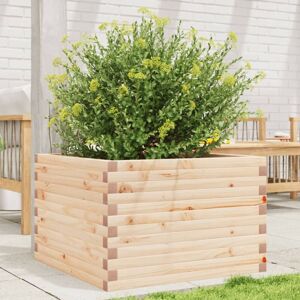 vidaXL Garden Planter 70x70x45.5 cm Solid Wood Pine - Garden Planter vidaXL Garden Planter 70x70x45.5 cm Solid Wood Pine - Garden Planter