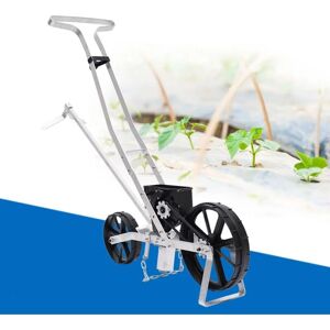 Cncest - Garden Seeder, Hand Seeder, Garden Push Seeder, Walk-Behind Row Crop Planter, Manual Garden Lawn Spreader for Sowing Seeds, Backyard Cncest - Garden Seeder, Hand Seeder, Garden Push Seeder, Walk-Behind Row Crop Planter, Manual Garden Lawn Spreader for Sowing Seeds, Backyard