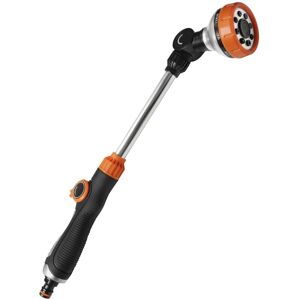 BEIJIYI Garden Watering Gun, 8-Mode Adjustable Watering Gun, Lightweight and Durable Metal Watering Gun with Thumb Control for Garden, Car Washing, Patio BEIJIYI Garden Watering Gun, 8-Mode Adjustable Watering Gun, Lightweight and Durable Metal Watering Gun with Thumb Control for Garden, Car Washing, Patio