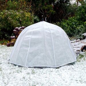Gardenskill - Garden Fleece Plant Frost Protection Cover 1.2 x 0.75m - 50GSM Horticultural Winter Jacket Cloche Dome for Pot Planter Raised Bed Gardenskill - Garden Fleece Plant Frost Protection Cover 1.2 x 0.75m - 50GSM Horticultural Winter Jacket Cloche Dome for Pot Planter Raised Bed