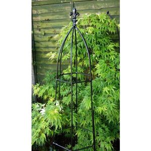 Gothic 6Ft Obelisk Bare Metal/Ready to Rust - Garden Plant Border Support - Solid Steel - L40.7 x W40.7 x H182.9 cm Gothic 6Ft Obelisk Bare Metal/Ready to Rust - Garden Plant Border Support - Solid Steel - L40.7 x W40.7 x H182.9 cm