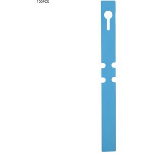 Groofoo - 100 pcs Plastic Waterproof Flower Plant Seed Name Tag Label Marker (Blue) Groofoo - 100 pcs Plastic Waterproof Flower Plant Seed Name Tag Label Marker (Blue)