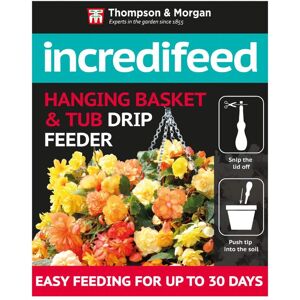 THOMPSON & MORGAN Thompson&morgan - Hanging Basket & Tub Drip Feeder 30ml Bottle x 6 THOMPSON & MORGAN Thompson&morgan - Hanging Basket & Tub Drip Feeder 30ml Bottle x 6