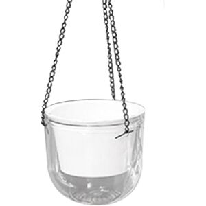 Tlily - Hanging Flowerpot Self Absorbing Water Planter Plastic Hydroponic Soil Cultivation Lazy Flower Pot 2Pcs Tlily - Hanging Flowerpot Self Absorbing Water Planter Plastic Hydroponic Soil Cultivation Lazy Flower Pot 2Pcs