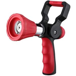 High-pressure fire hose nozzle, robust metal garden hose nozzle with ergonomic push handle and lever handle for lawn and garden watering Ymyny High-pressure fire hose nozzle, robust metal garden hose nozzle with ergonomic push handle and lever handle for lawn and garden watering Ymyny